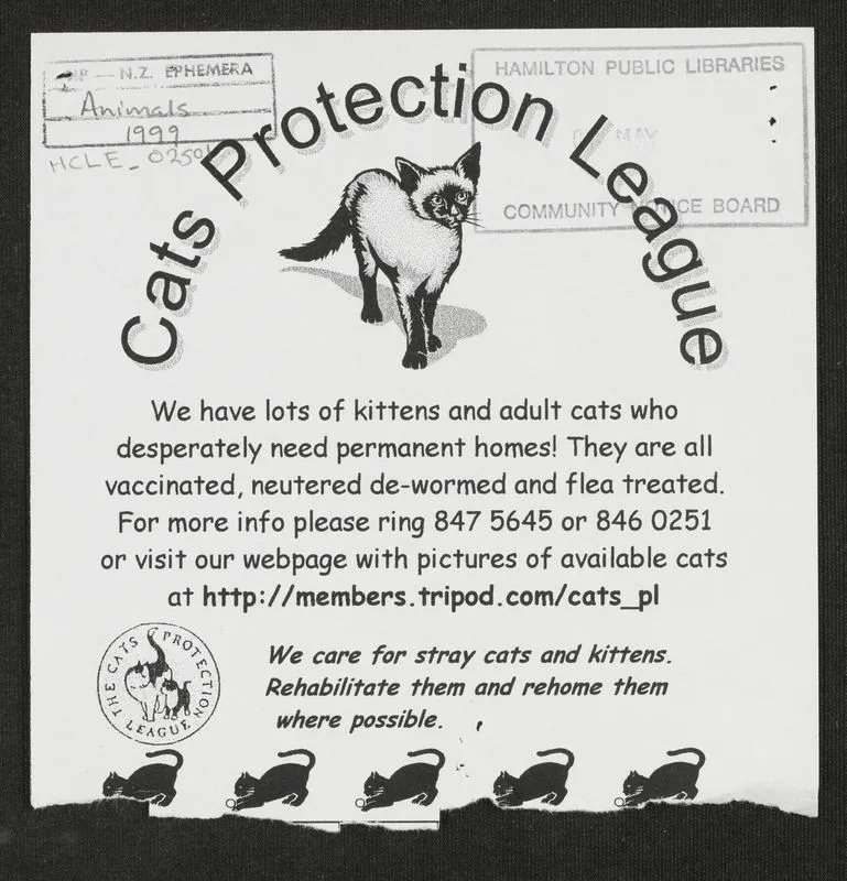 Cats Protection League