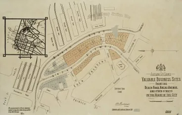 Image: Valuable business sites fronting Beach Road, Anzac Avenue and other streets in the heart of the city