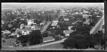 Image: Remuera from Mount Hobson, 1931