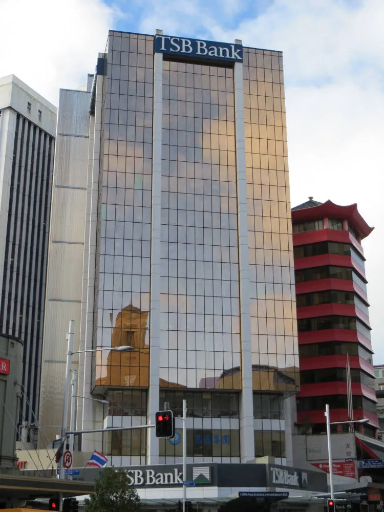 TSB Bank, Queen Street, Auckland Central, 2012