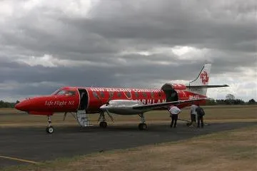 Life Flight NZ air ambulance : digital image