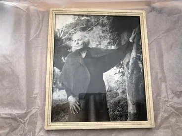 Image: Framed photograph of Ida Baker