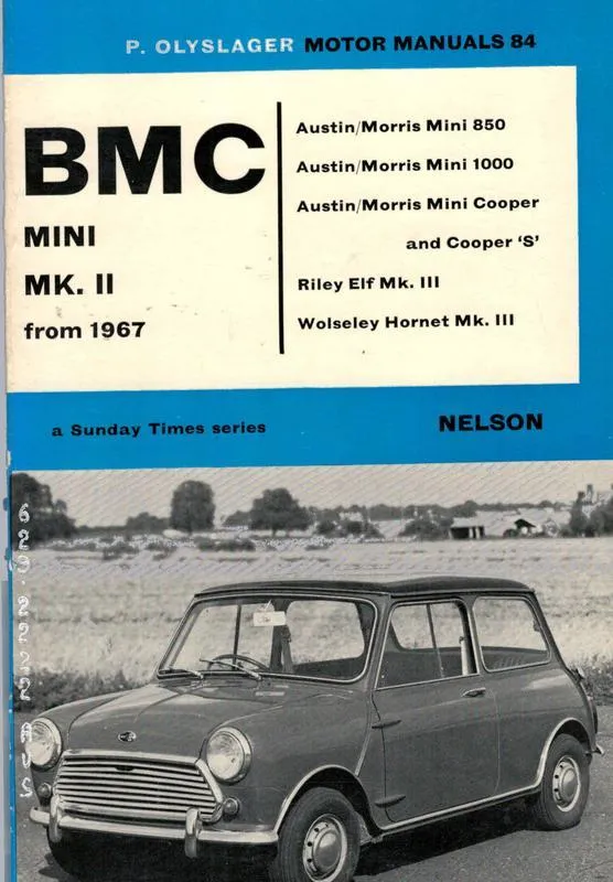 B.M.C. Mini Mk II, from 1967