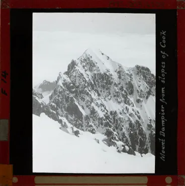 Image: Lantern Slide: Mount Dampier