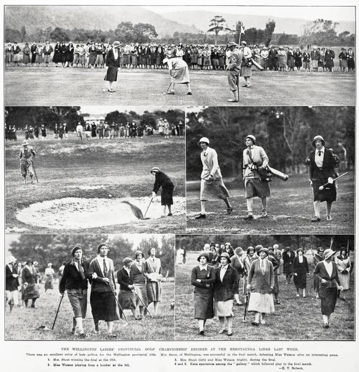 The Wellington ladies' provincial golf championship decided at the Heretaunga links last week