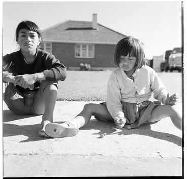 Image: Scenes at Waiwhetu Marae, Lower Hutt