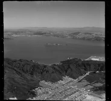 Image: Wainuiomata, including Somes Island in the background