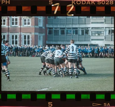 Image: Negative: CBHS VS Christ's College Rugby 1991