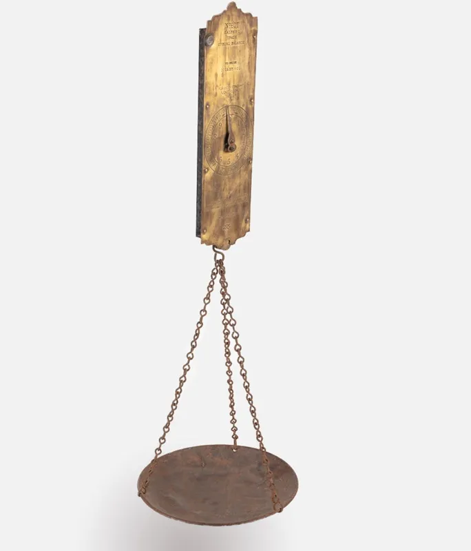 Scales, Spring Balance with Tray