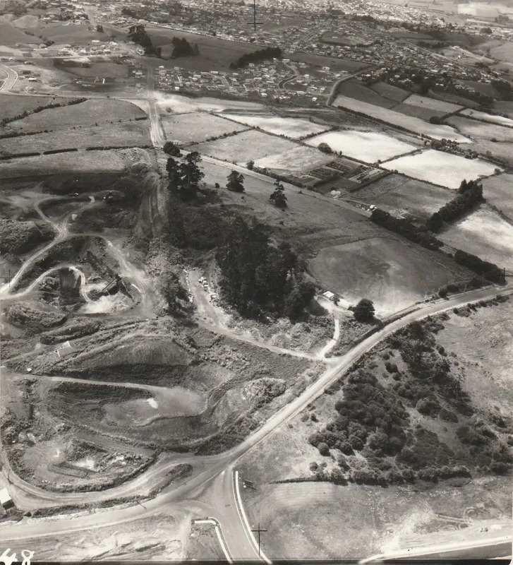Aerial view of Pigeon Mountain