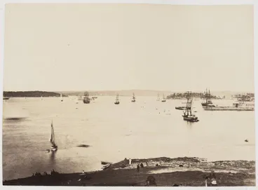 Photograph - Photograph of Port Jackson from Dawes Point. Image: Photograph - Photograph of Port Jackson from Dawes Point.