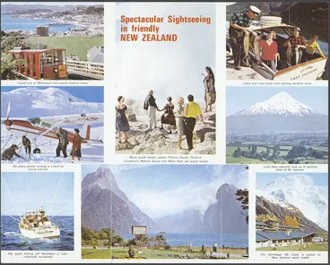 Image: New Zealand. Tourist and Publicity Department :Spectacular sightseeing in friendly New Zealand. [1968].
