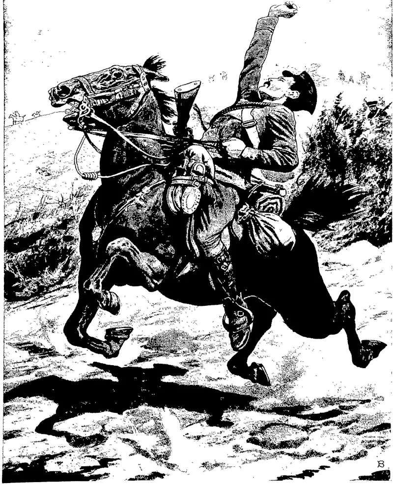 THE LAST RIDE OF A JAPANESE SCOUT. (Otago Witness, 27 April 1904)