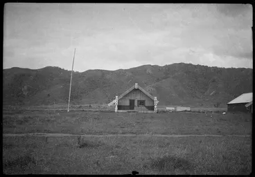 Image: Kuramihirangi meeting house, Te Rewarewa Marae, Ruatoki