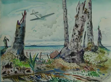 Image: Beach at Guadalcanal