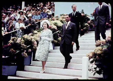 Queen Elizabeth II at Epsom, 1963 Image: Queen Elizabeth II at Epsom, 1963