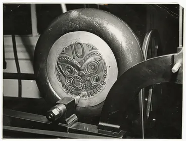 Image: Master model of the 10 cent coin
