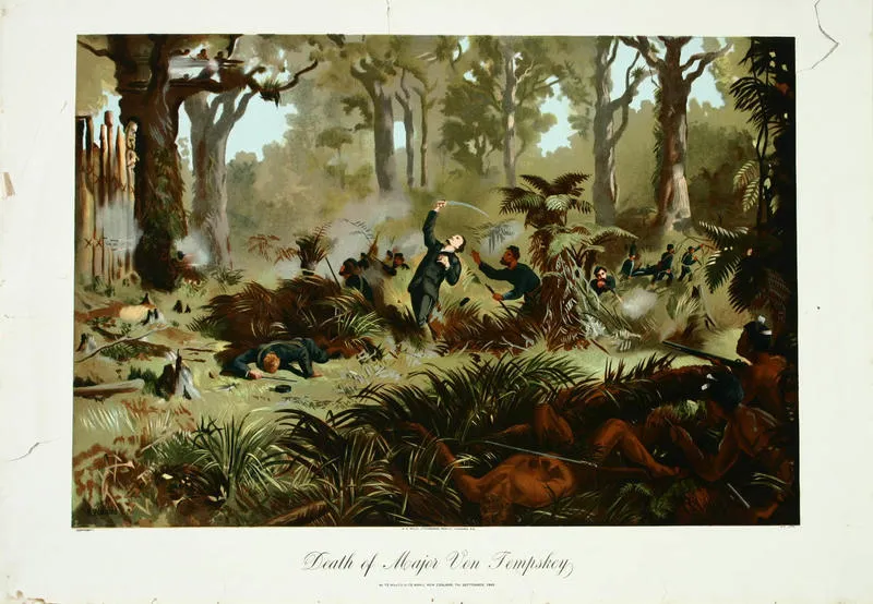 Death of Major Von Tempsky