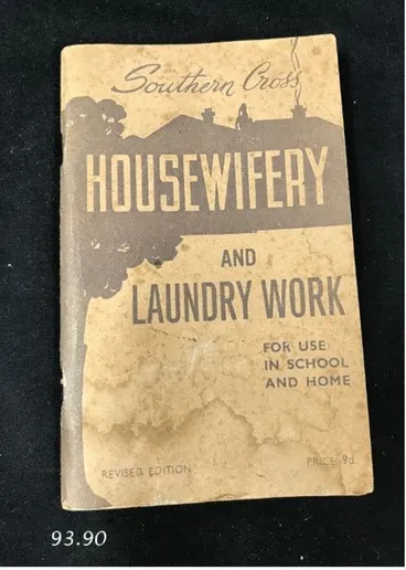 Image: Book, Southern Cross Housewifery and Laundry Work
