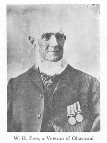 Image: W. H. Free, a Veteran of Ohaeawai