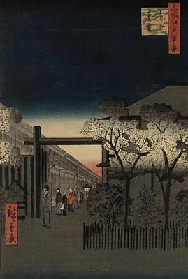 Kakuchû shinonome (Dawn inside the Yoshiwara)
