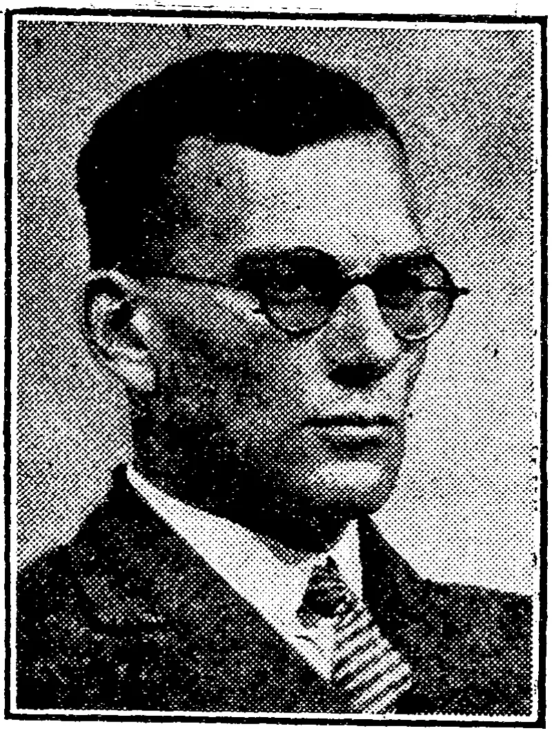MR. F. C. CHICHESTER. The New Zealand aviator, who is reported to be making a good recovery from the accident he met with in Japan, when his machine was badly wrecked. (Ellesmere Guardian, 25 August 1931)
