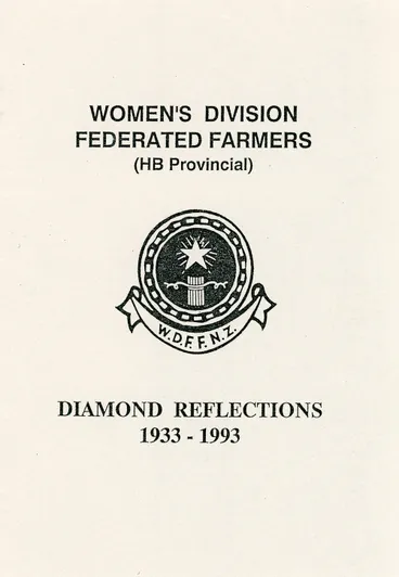 Image: WDFFNZ Diamond Reflections Booklet
