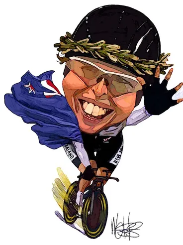 Image: Webb, Murray, 1947- :Sarah Ulmer. [ca 23 August 2004]