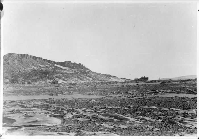 LRDG patrol truck on rough ground, Libya