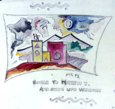 Image: Homage to Matthew and UFO Watchers
