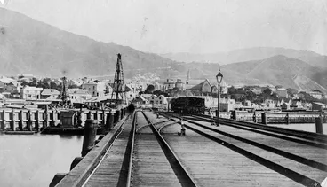 Image: Thorndon, Wellington, from Railway wharf