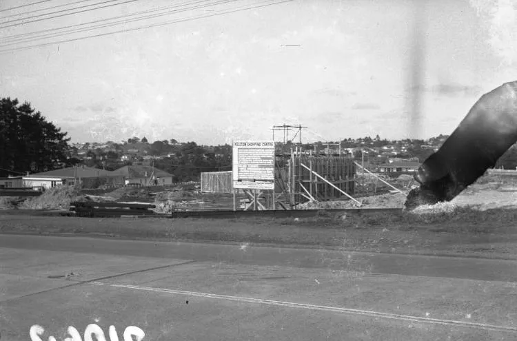 Construction of supermarket, Kelston.