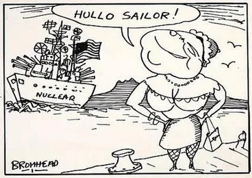 Muldoon Gives Nod to Nuclear Ships Image: Muldoon Gives Nod to Nuclear Ships