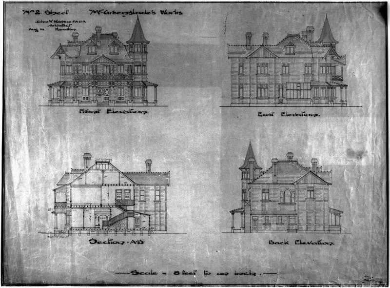 Plans - Greenslade House - Hamilton East