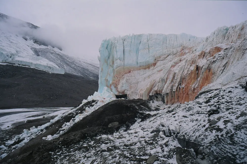 Blood Falls, Taylor Glacier