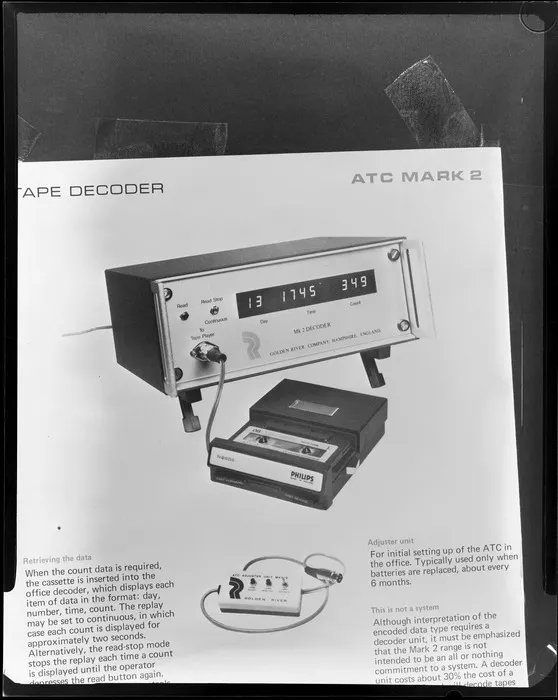 Golden River Company tape decoder machine