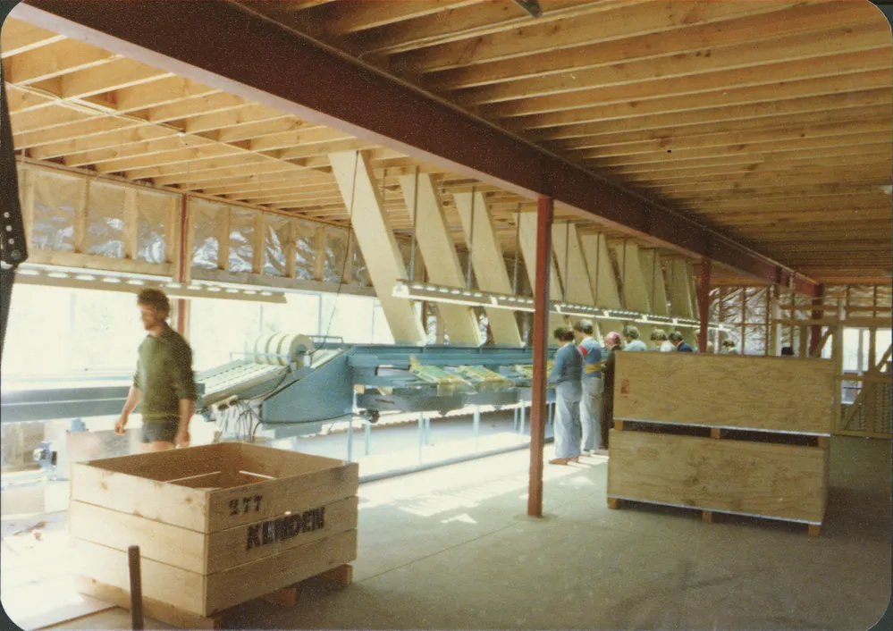 Richard Prew's packhouse