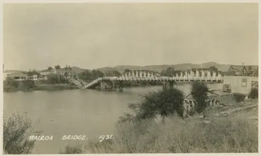 Image: Earthquake damage, Wairoa Bridge