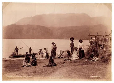 Image: Mount Tarawera from Te Ariki