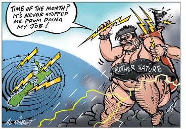 Image: Nisbet, Alistair, 1958- :"Time of the month? It's never stopped me from doing my job!" 12 July 2011