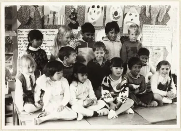 Image: Multicultural classroom, Pukekohe Hill School