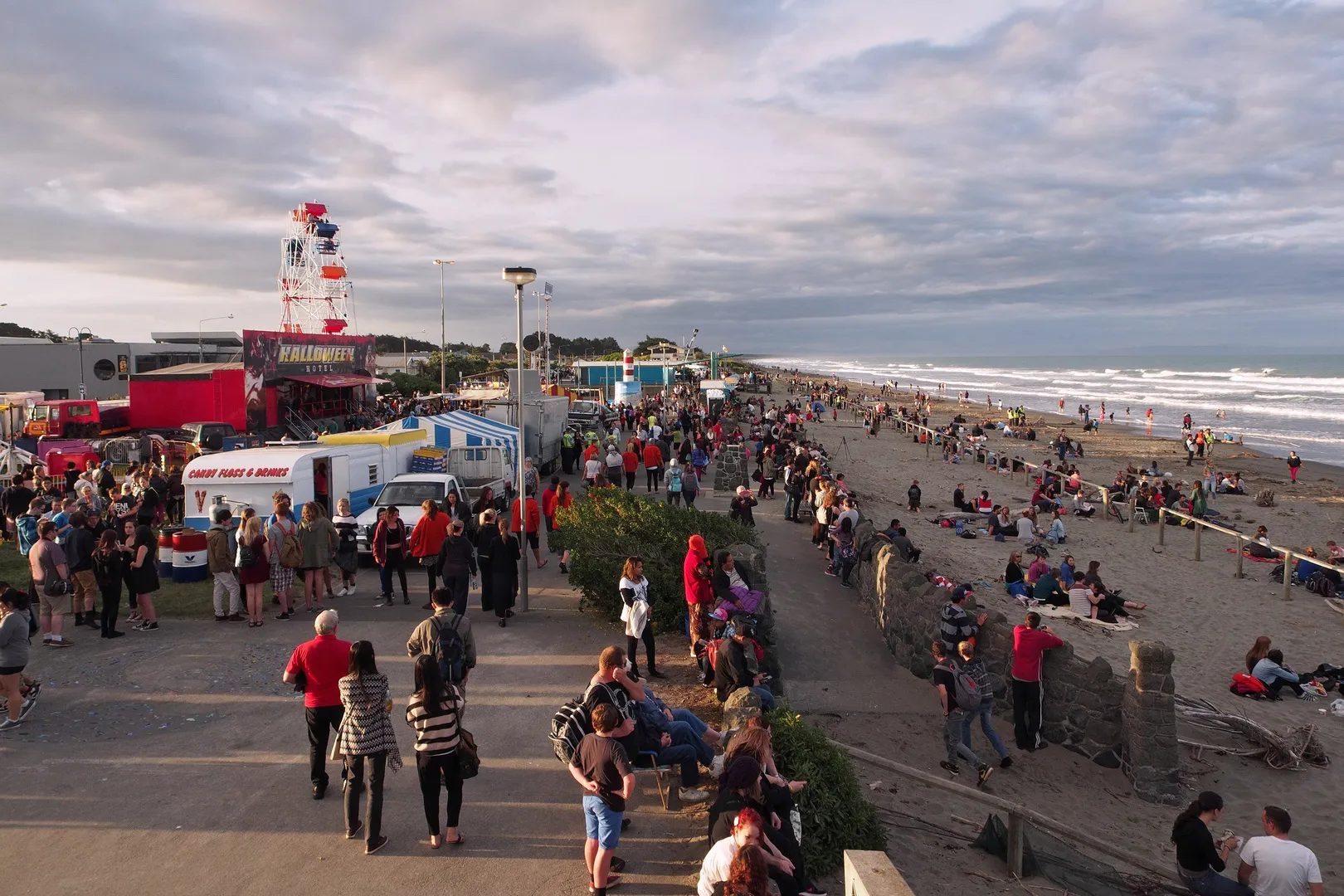 Twilight Fair at New Brighton on Guy Fawkes