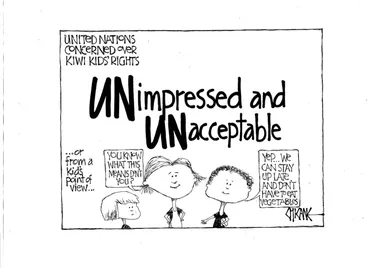Image: United Nations concerned over Kiwi kids' rights. 21 January 2011