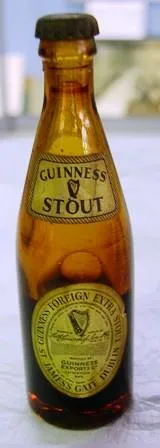 Miniature Beer Bottle Guinness