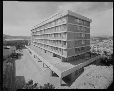 Image: Victoria University library building, Wellington