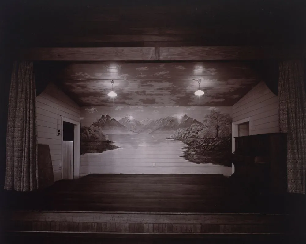 Hall interior. South Springston, near Leeston. From the portfolio: View - 10 Photographs by Laurence Aberhart