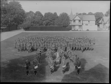 Image: School cadets, Christ's College, Christchurch