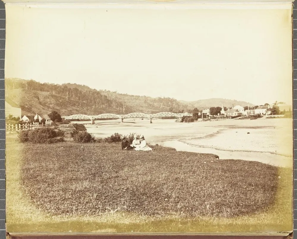 Lower Hutt River and Bridge