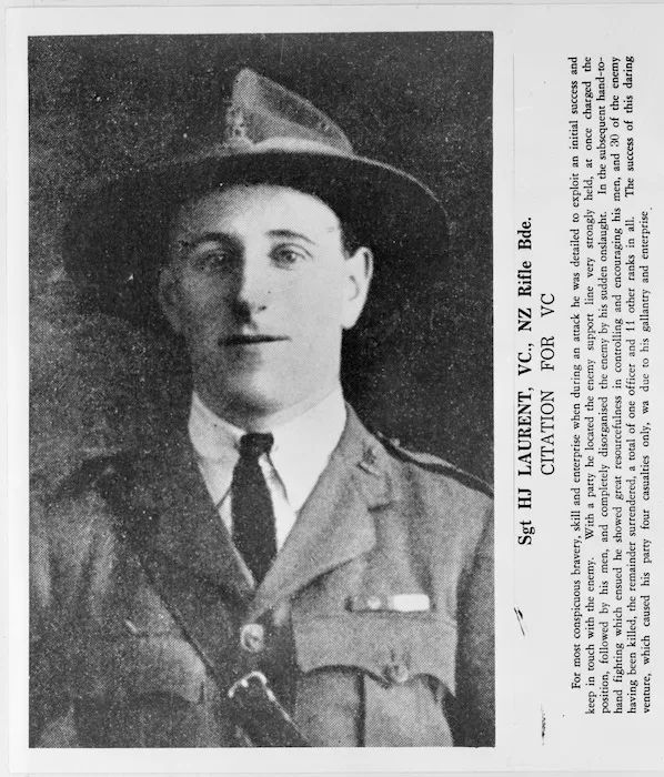 Victoria Cross winner Henry John Laurent