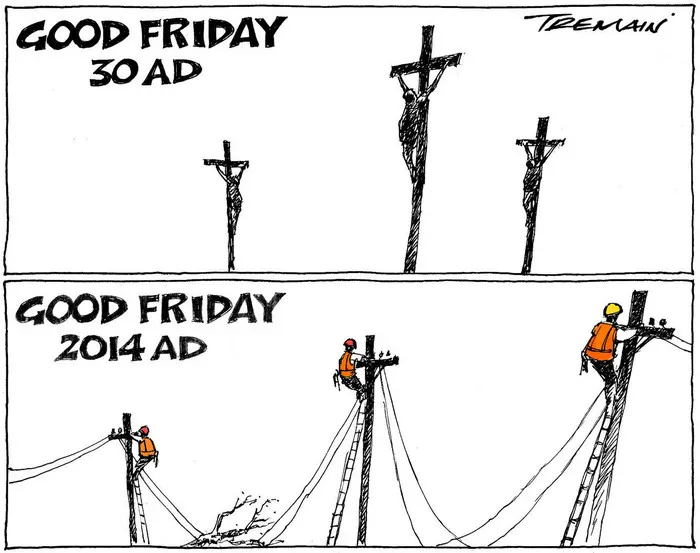 Tremain, Garrick, 1941- :Easter. 19 April 2014